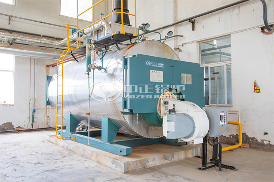 4噸WNS系列冷凝式燃氣蒸汽鍋爐項目